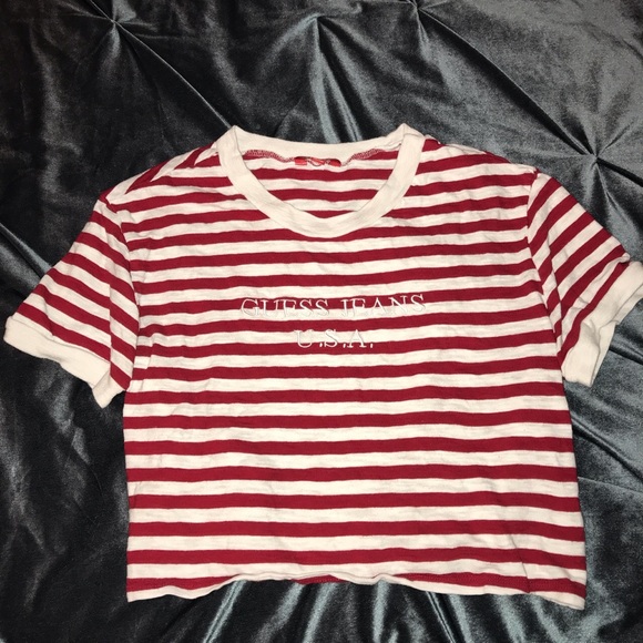 Guess striped crop top - Picture 2 of 2